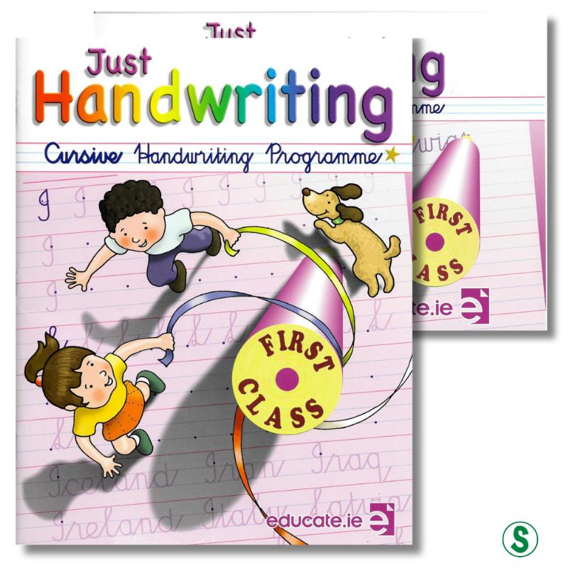 Just Handwriting - 1st Class - Cursive + Practice Copy by Educate.ie on Schoolbooks.ie