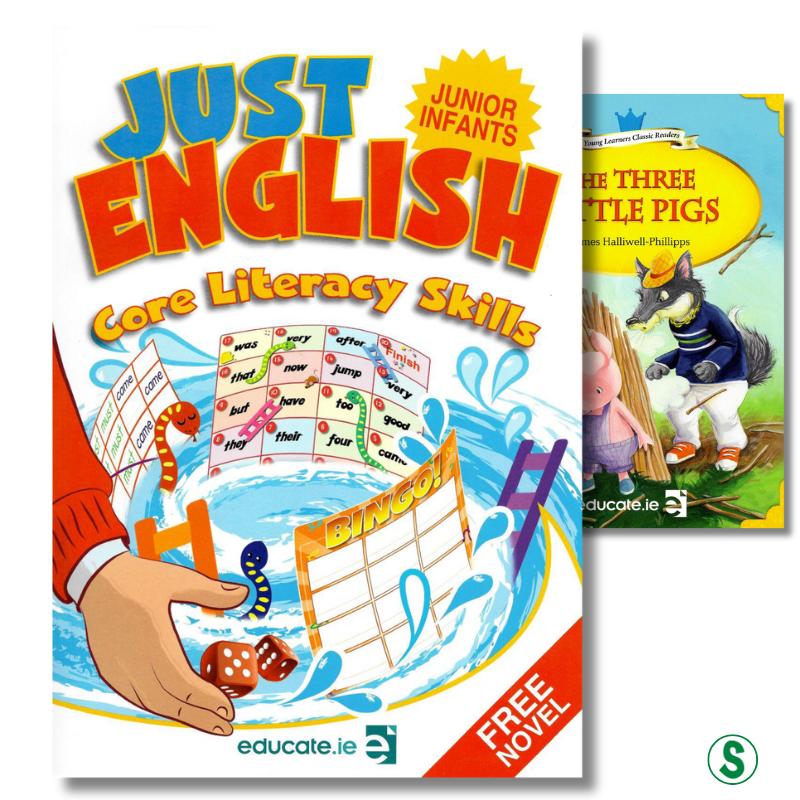 Just English Junior Infants by Educate.ie on Schoolbooks.ie