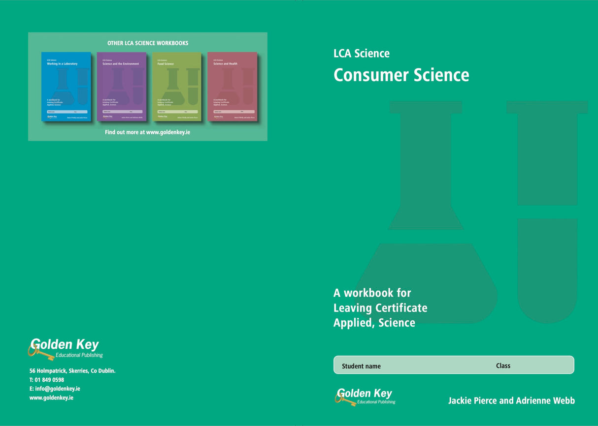 LCA Science - Consumer Science by Golden Key on Schoolbooks.ie