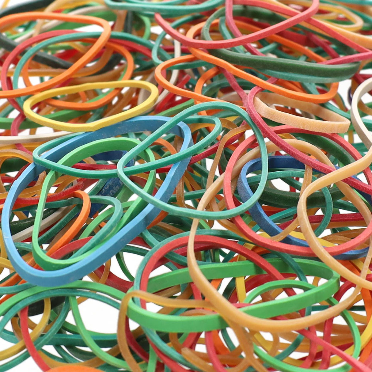 Concept - Rubber Bands - Assorted Sizes - Multicolour - 100g Box by Concept on Schoolbooks.ie