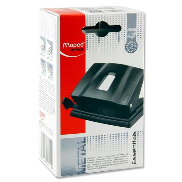 Maped - Essentials - 2 Hole Paper Punch - 20-25 Sheets by Maped on Schoolbooks.ie
