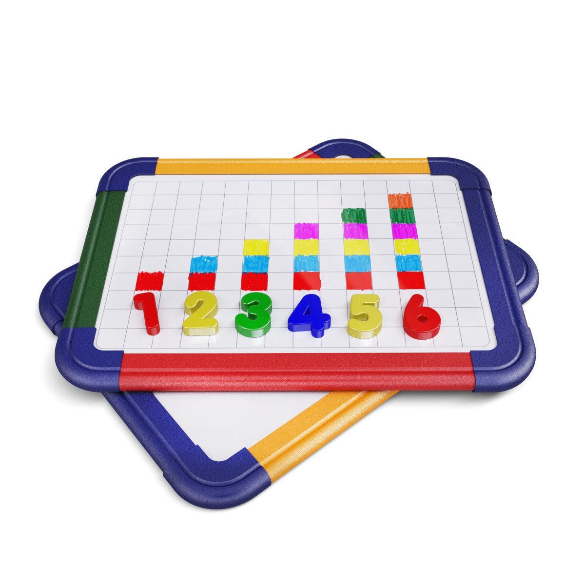 Show-me - Framed Magnetic Drywipe Boards - Gridded / Plain - A4 - Pack of 10 by Show-me on Schoolbooks.ie