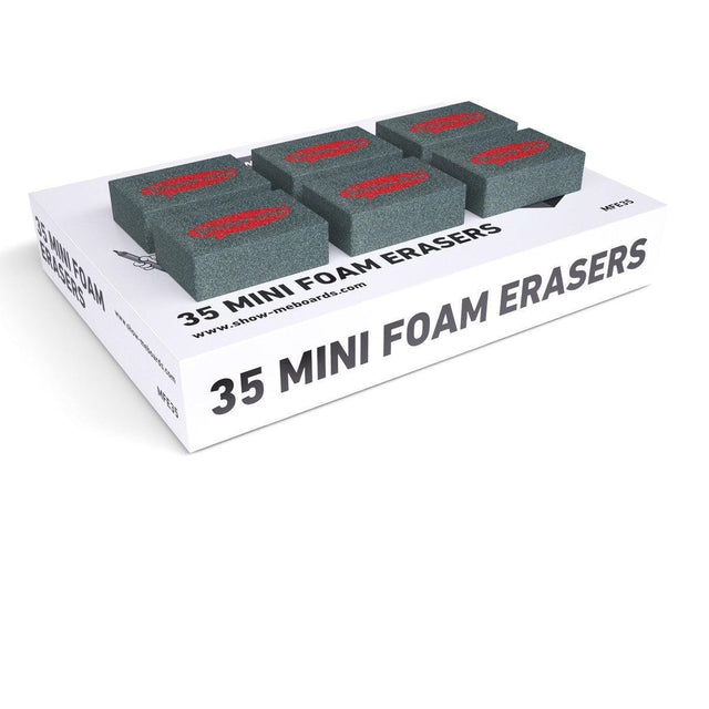 Show-me - Mini Foam Erasers - Pack of 35 by Show-me on Schoolbooks.ie