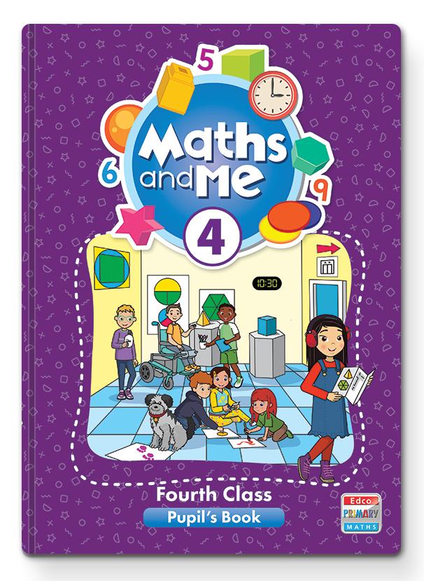 Maths and Me 4 - Pupils Book & Progress Assessment Booklet - Set - Fourth Class by Edco on Schoolbooks.ie