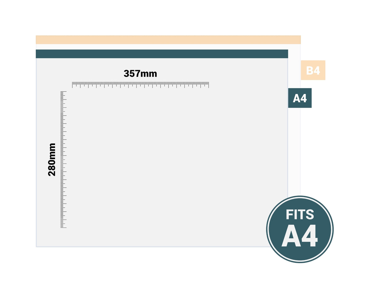 Schoolbooks.ie - A4 Mesh Wallet by Schoolbooks.ie on Schoolbooks.ie