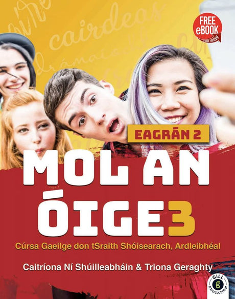 Mol an Óige 3 - Textbook & Workbook Set - 2nd / New Edition (2024) by Gill Education on Schoolbooks.ie