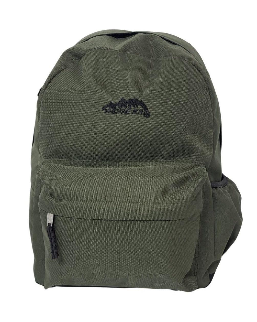 Ridge 53 - Morgan Backpack - Green by Ridge 53 on Schoolbooks.ie