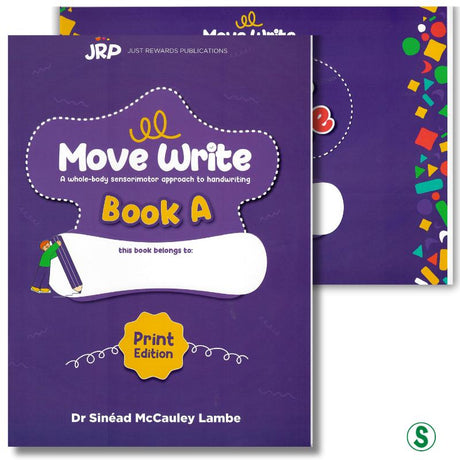 Move Write Handwriting - Book A - Set - Print by Just Rewards on Schoolbooks.ie