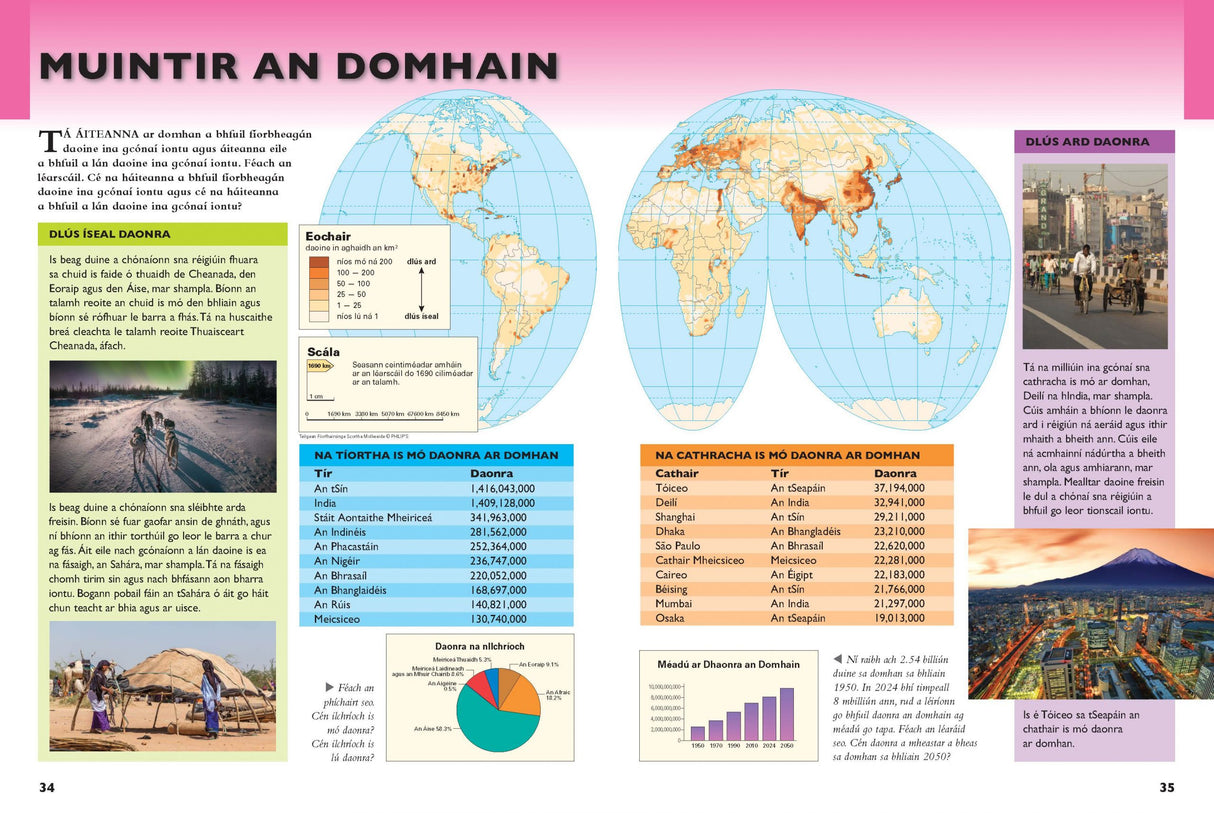 Atlas Bunscoile - 2nd / New Edition (2025) by An Gum on Schoolbooks.ie