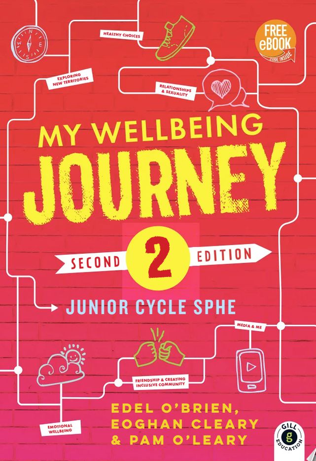 My Wellbeing Journey 2 - 2nd / New Edition (2024) by Gill Education on Schoolbooks.ie