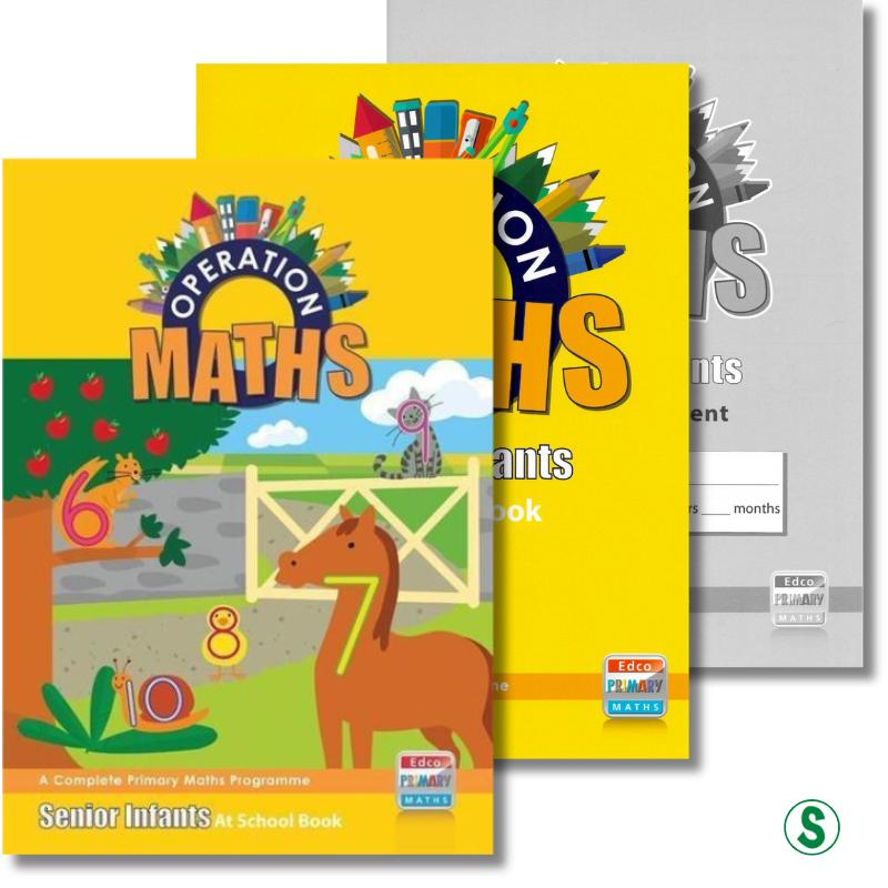 Operation Maths B - Senior Infant Pack by Edco on Schoolbooks.ie