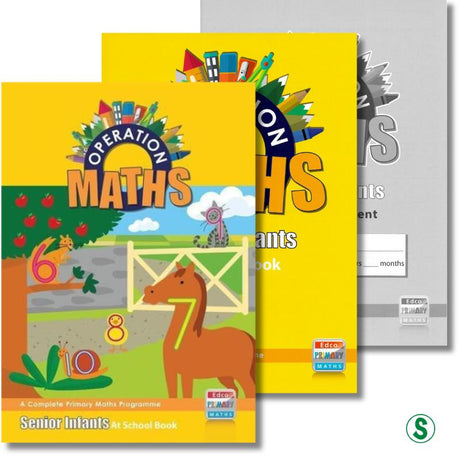 Operation Maths B - Senior Infant Pack by Edco on Schoolbooks.ie