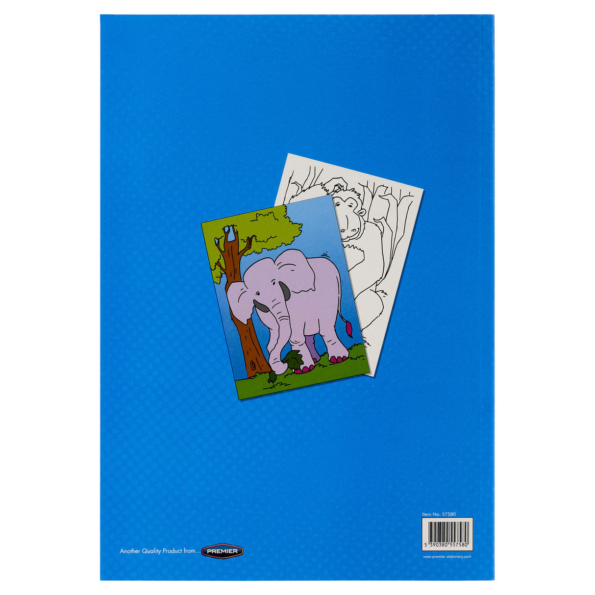 A4 48 Page Colour Fun Perforated Colouring Book - Animals by World of Colour on Schoolbooks.ie