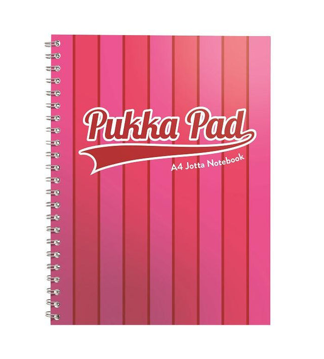 Pukka Pad - A4 Jotta Notebook - Vogue Pink - 200 Pages by Pukka Pad on Schoolbooks.ie