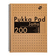 Pukka Pad - A4 Jotta Notebook - Kraft - 200 Pages by Pukka Pad on Schoolbooks.ie