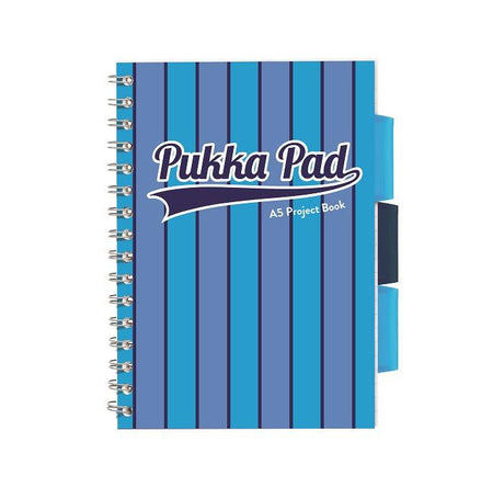 Pukka Pad - A5 Project Book - Vogue Blue - 200 Pages by Pukka Pad on Schoolbooks.ie