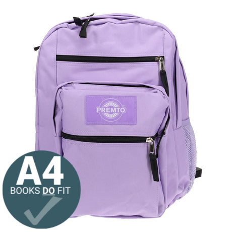 ■ Premto Backpack - 34 Litre - Heather Haze by Premto on Schoolbooks.ie
