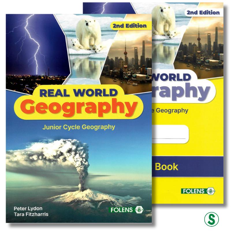 Real World Geography - Textbook and Workbook Set - 2nd / New Edition (2022) by Folens on Schoolbooks.ie