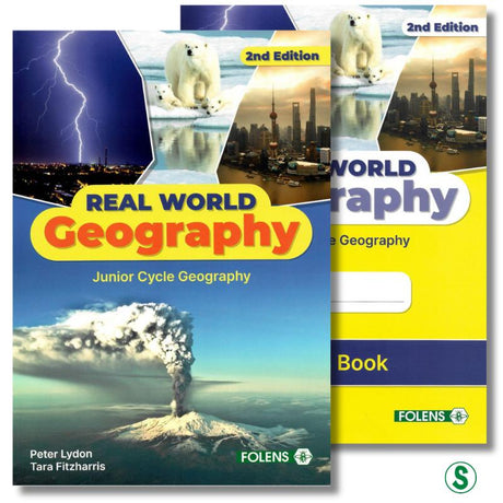 Real World Geography - Textbook and Workbook Set - 2nd / New Edition (2022) by Folens on Schoolbooks.ie
