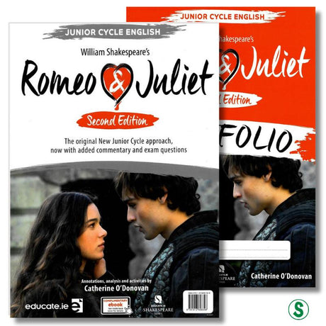Romeo & Juliet - Play Text & Portfolio Book - Set - 2nd / New Edition (2021) by Educate.ie on Schoolbooks.ie