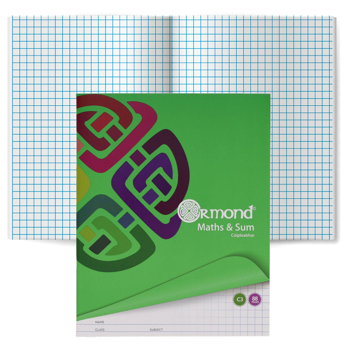 Ormond - Sum Copy - C3 - 88 Page - Pack of 5 by Ormond on Schoolbooks.ie