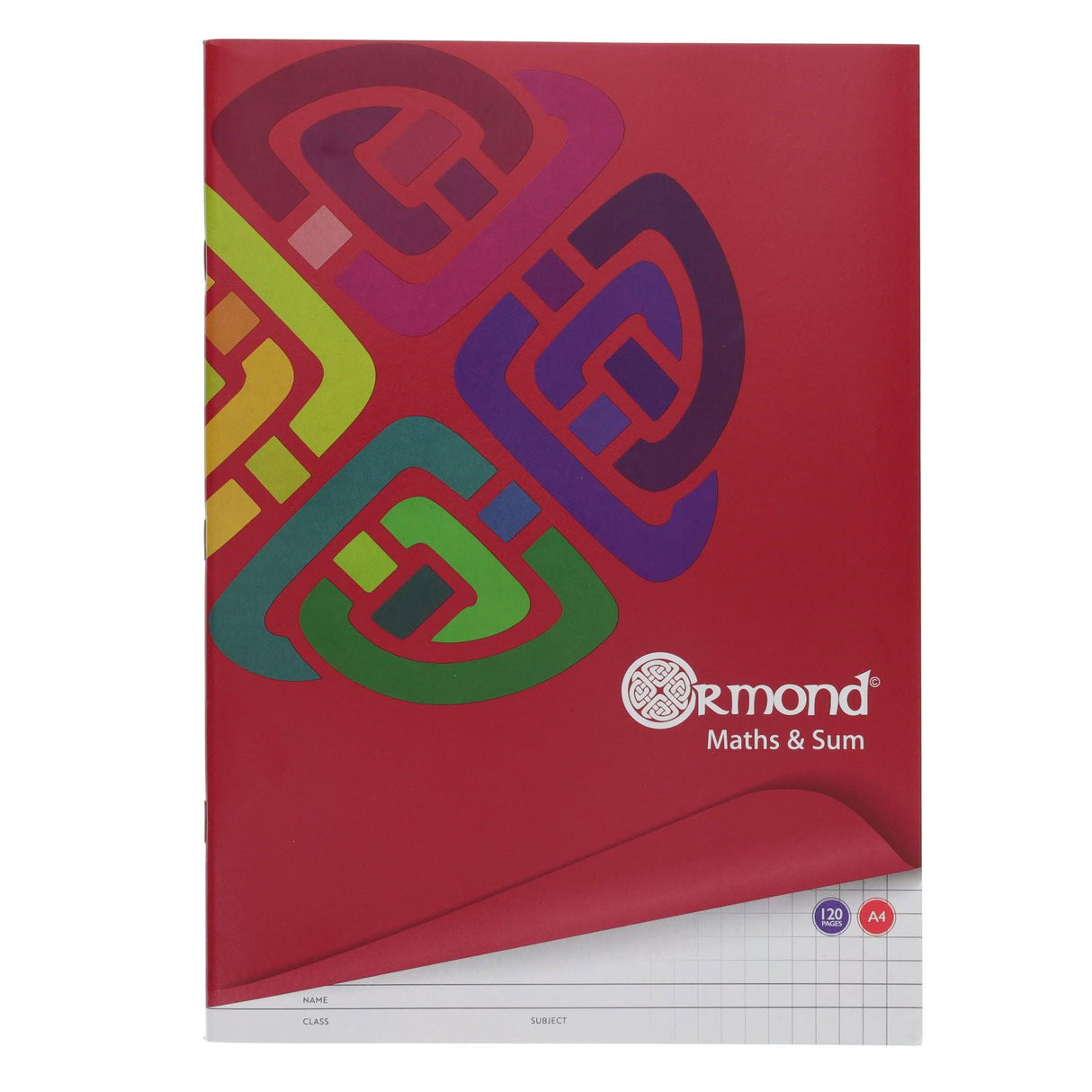 Ormond - Maths Copy Book - A4 - 120pg by Ormond on Schoolbooks.ie