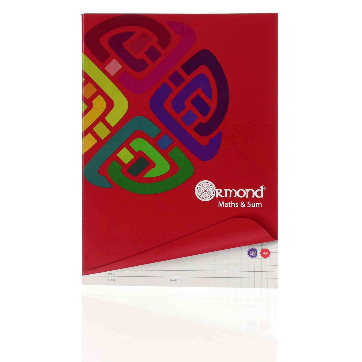 Ormond - Maths Copy Book - A4 - 120pg by Ormond on Schoolbooks.ie
