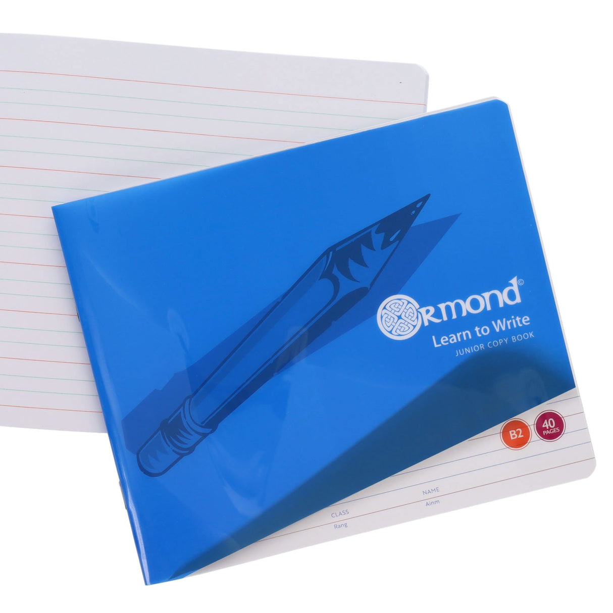 Ormond - Learn To Write Copy Book - B2 - Durable Cover - 40 Page by Ormond on Schoolbooks.ie