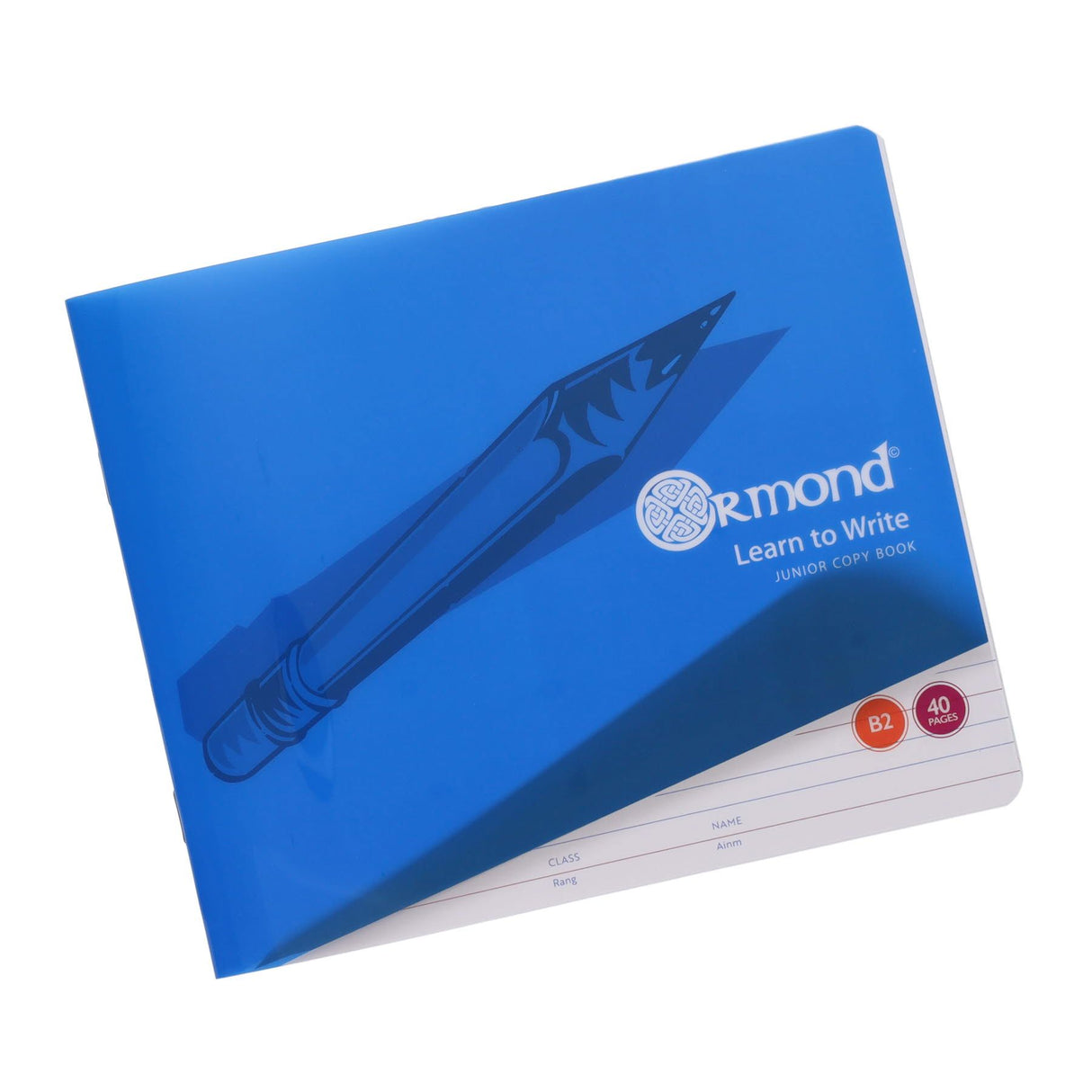 Ormond - Learn To Write Copy Book - B2 - Durable Cover - 40 Page by Ormond on Schoolbooks.ie