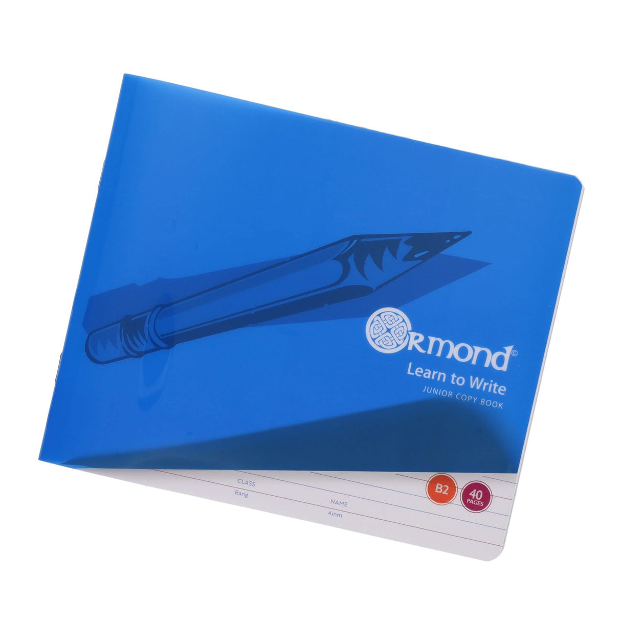 Ormond - Learn To Write Copy Book - B2 - Durable Cover - 40 Page by Ormond on Schoolbooks.ie