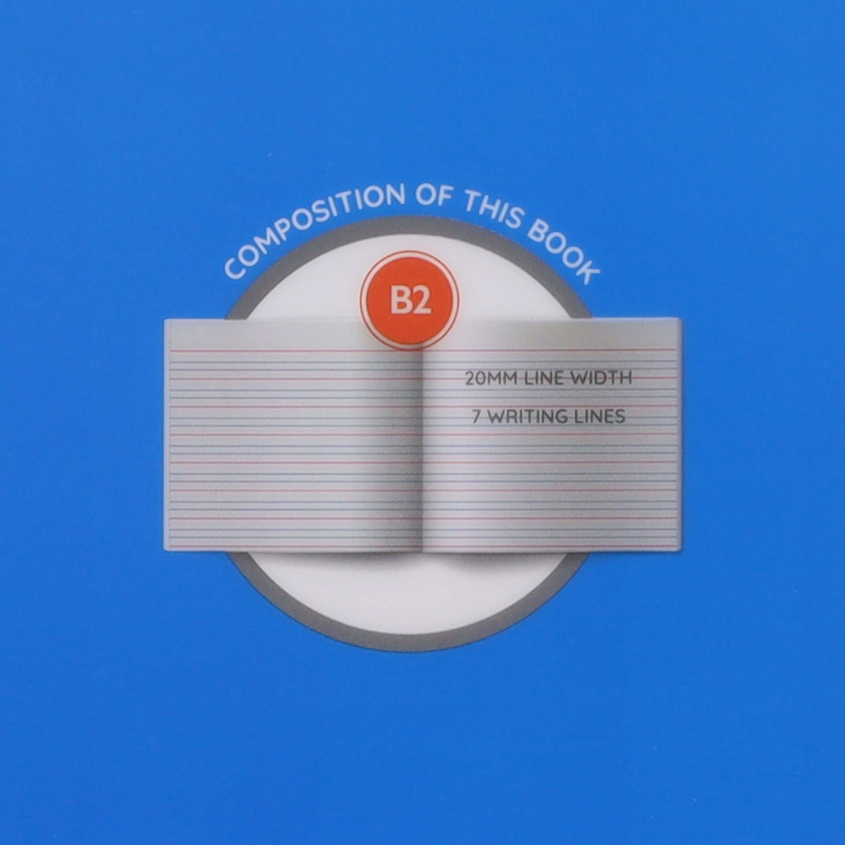 Ormond - Learn To Write Copy Book - B2 - Durable Cover - 40 Page by Ormond on Schoolbooks.ie