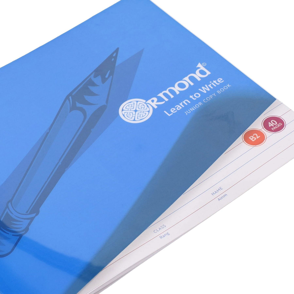 Ormond - Learn To Write Copy Book - B2 - Durable Cover - 40 Page by Ormond on Schoolbooks.ie