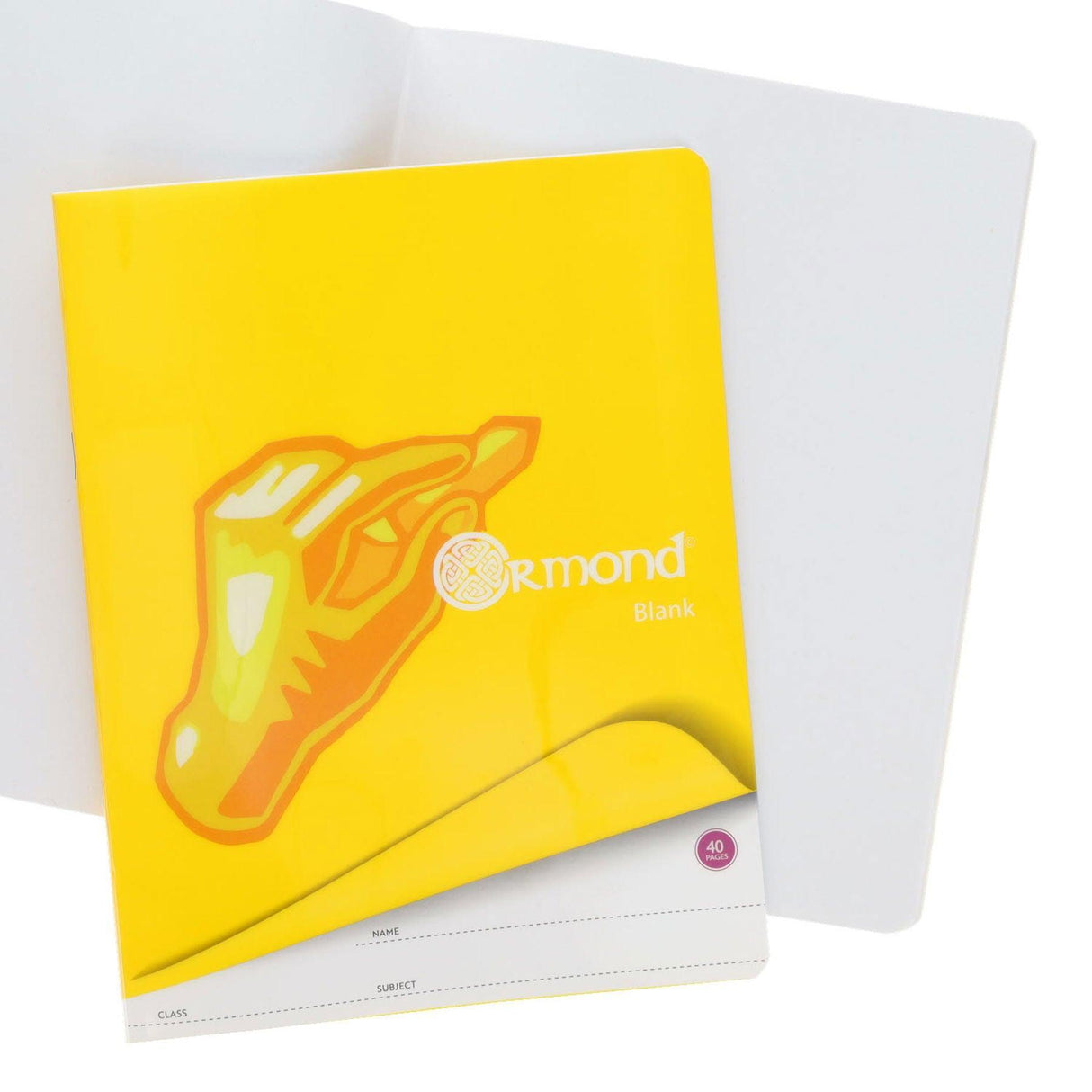 Ormond - Blank Copy Book - Durable Cover - 40 Page by Ormond on Schoolbooks.ie