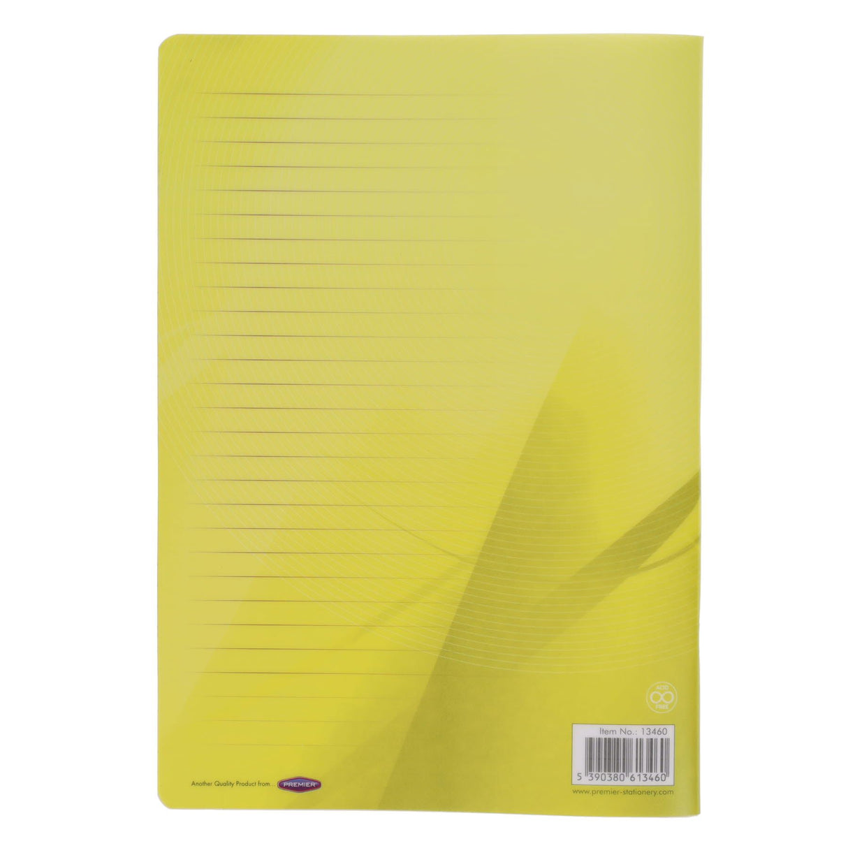 Student Solutions - Visual Aid Manuscript Book - Durable Cover - A4 - 120 Page - Yellow by Student Solutions on Schoolbooks.ie