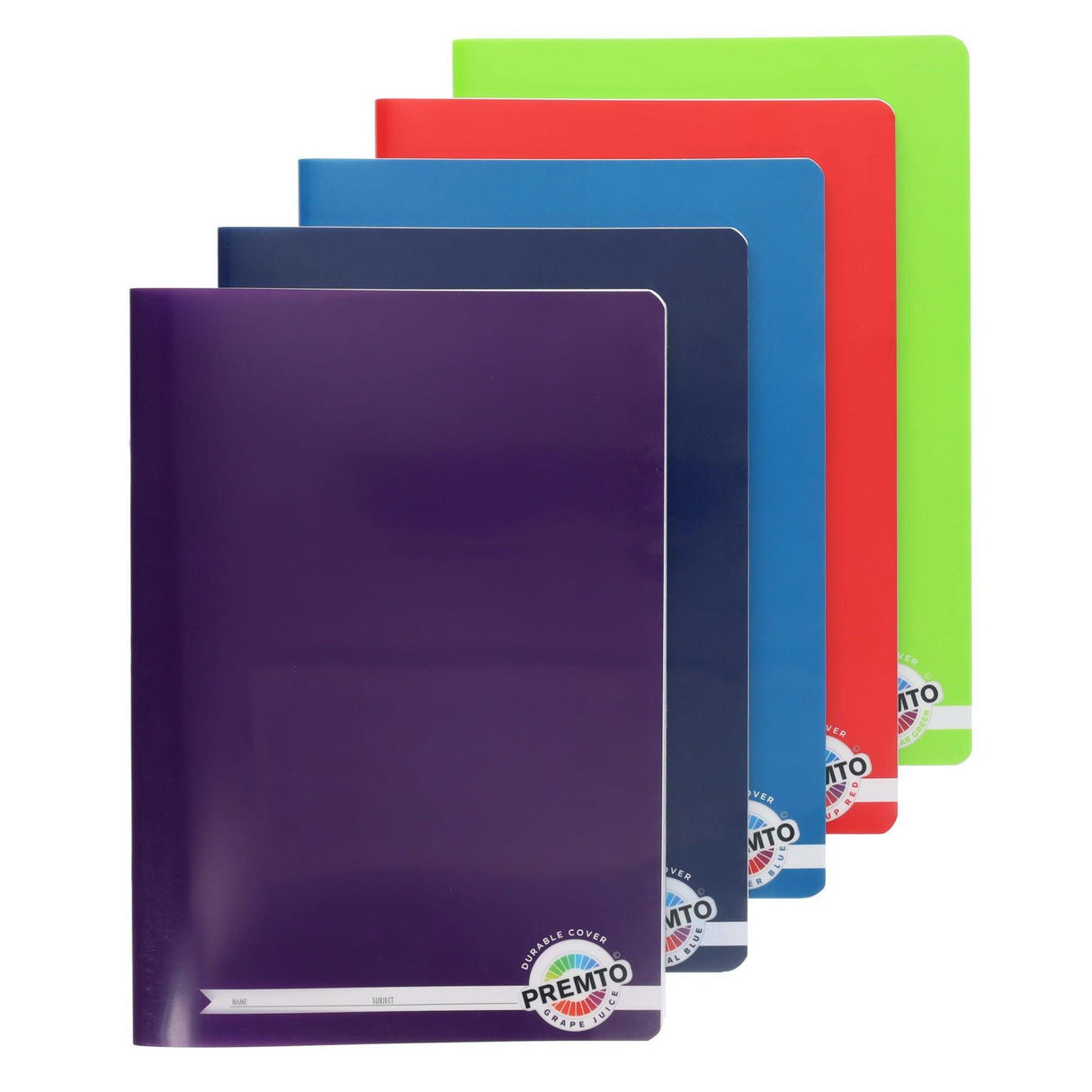 ■ Premto - Durable Cover Manuscript Book - A4 - 120 Page - Pack of 5 by Premto on Schoolbooks.ie