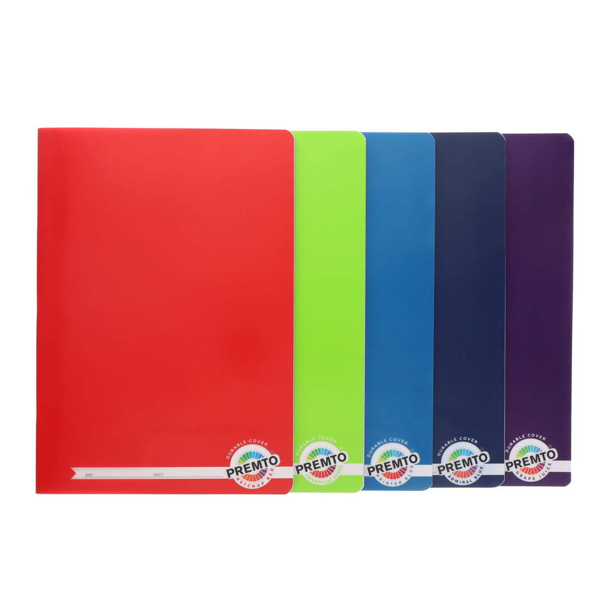 ■ Premto - Durable Cover Manuscript Book - A4 - 120 Page - Pack of 5 by Premto on Schoolbooks.ie