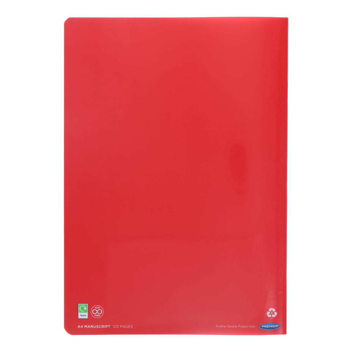 ■ Premto - Durable Cover Manuscript Book - A4 - 120 Page - Pack of 5 by Premto on Schoolbooks.ie