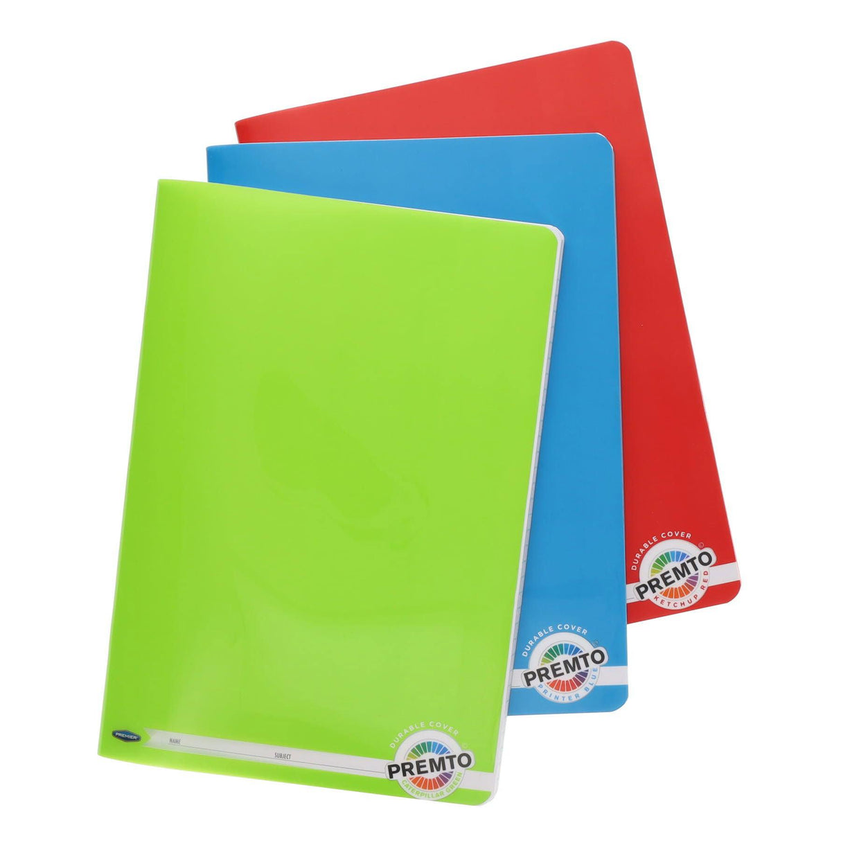 Premto - Packet of 3 x A4 160 page Manuscript Book Durable Cover by Premto on Schoolbooks.ie