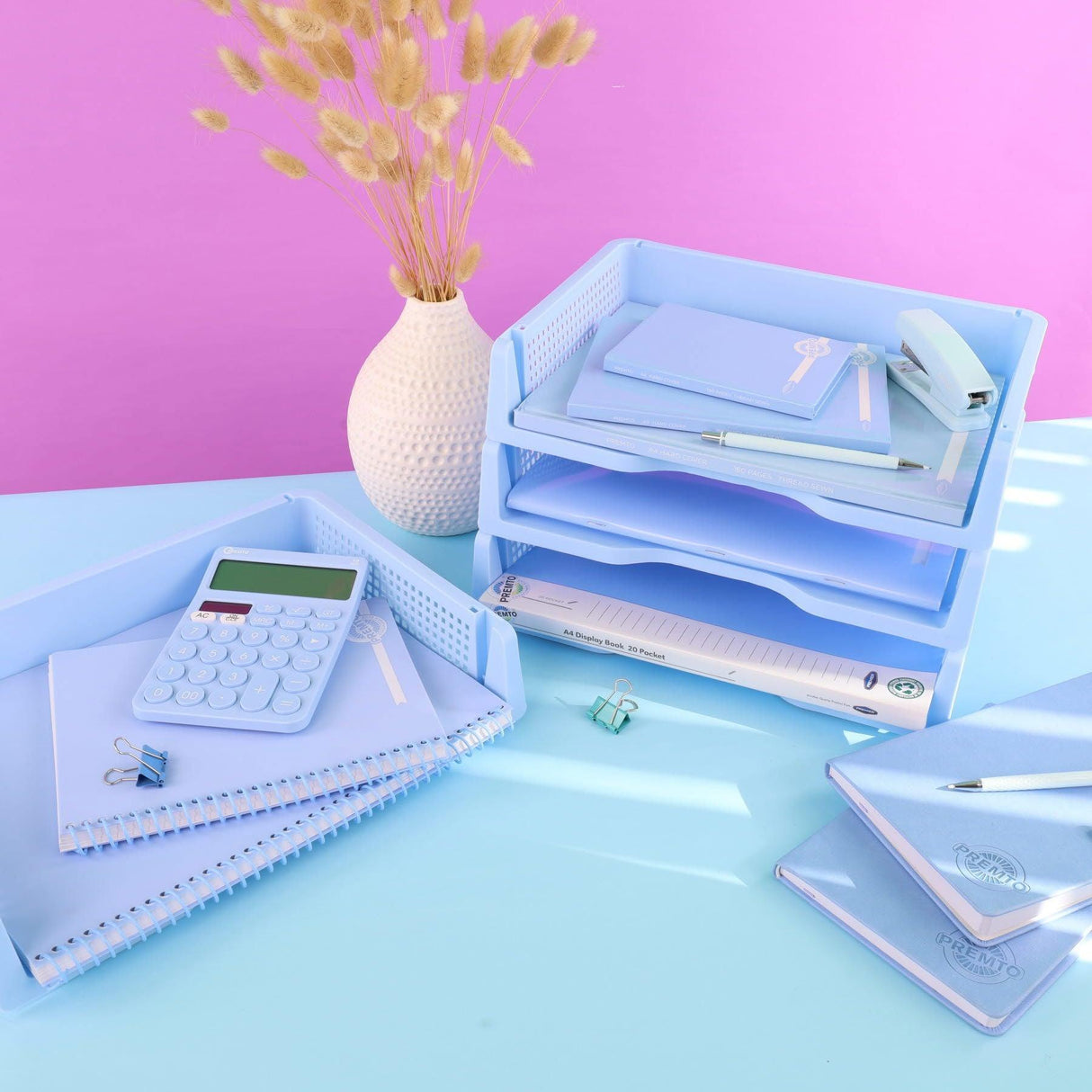 Premto - Manuscript Book - Durable Cover - A4 - 120 page - Pack of 5 by Premto on Schoolbooks.ie