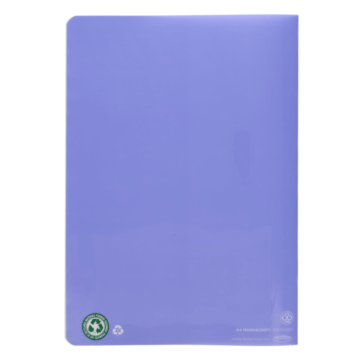 Premto - Manuscript Book - Durable Cover - A4 - 120 page - Pack of 5 by Premto on Schoolbooks.ie