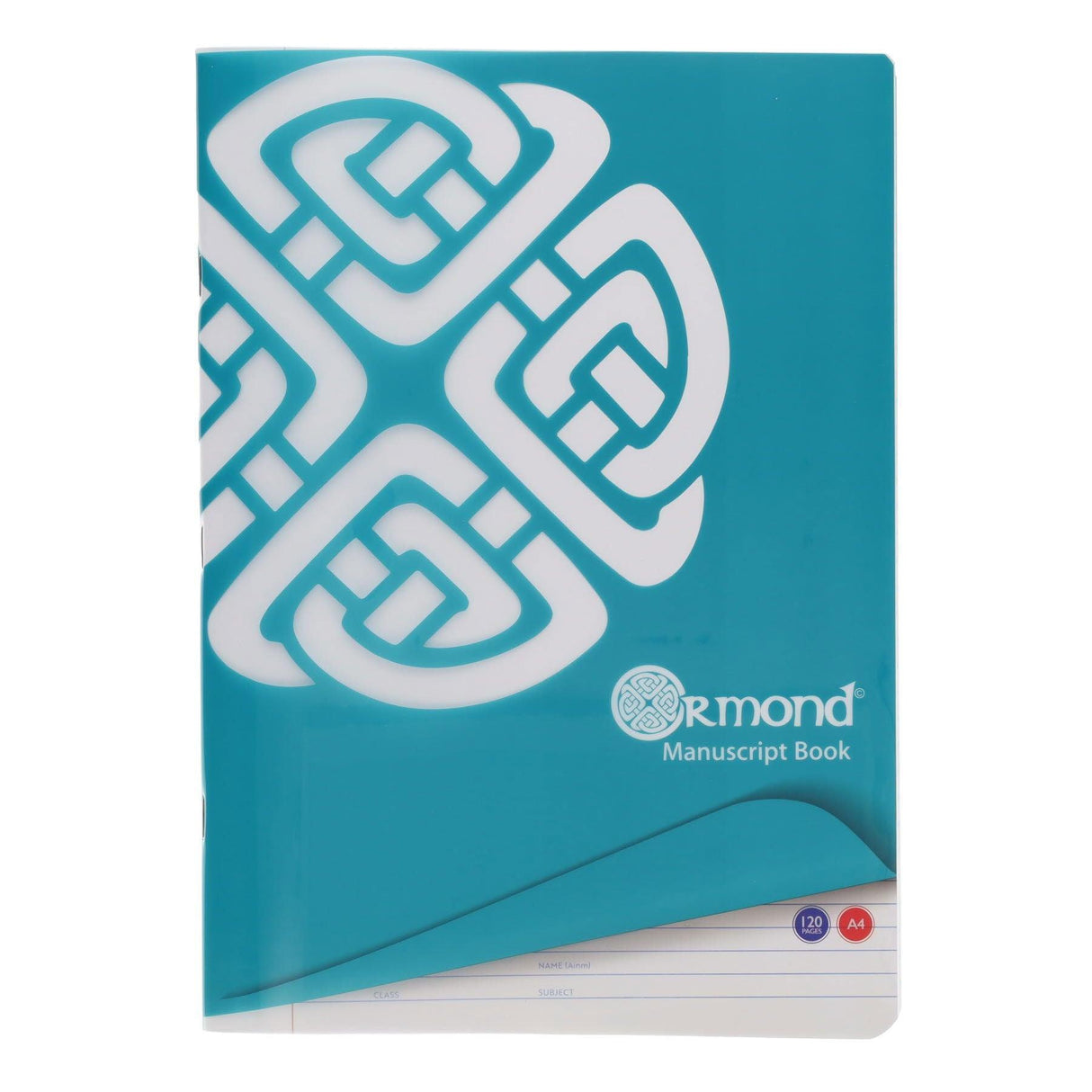 ■ Ormond - Manuscript Book - Durable Cover - A4 - 120 page - Pack of 5 by Ormond on Schoolbooks.ie