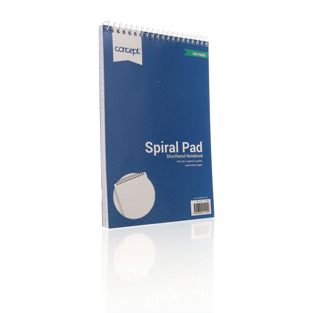 Concept - Shorthand Notebook - Spiral Pad - 160 Page by Concept on Schoolbooks.ie