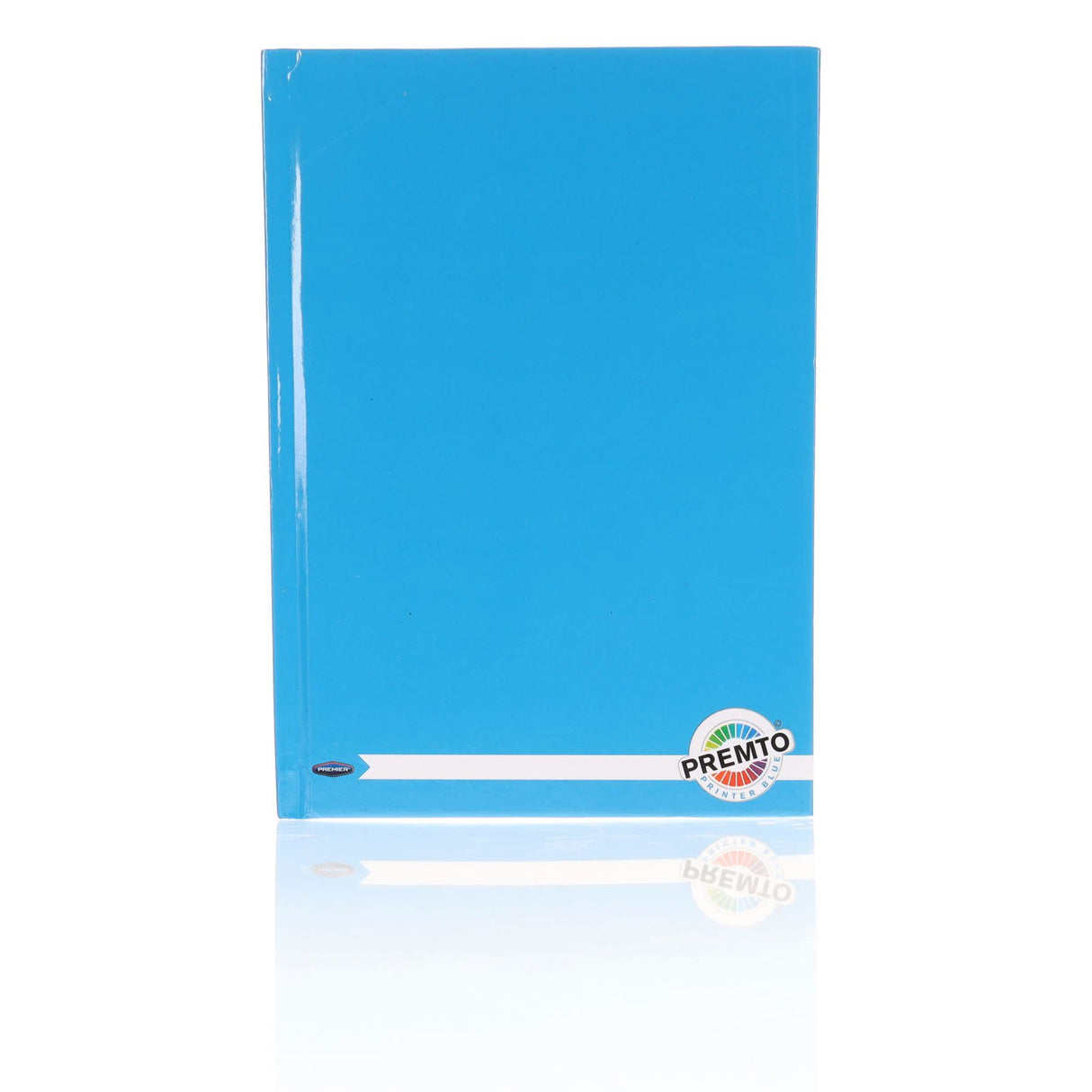 Premto - A5 160 Page Hardcover Notebook - Printer Blue by Premto on Schoolbooks.ie