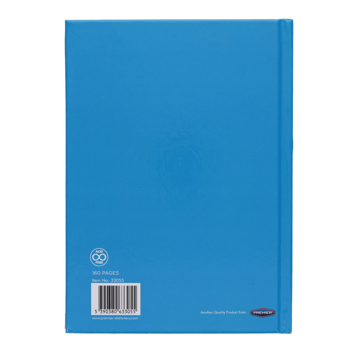 Premto - A5 160 Page Hardcover Notebook - Printer Blue by Premto on Schoolbooks.ie