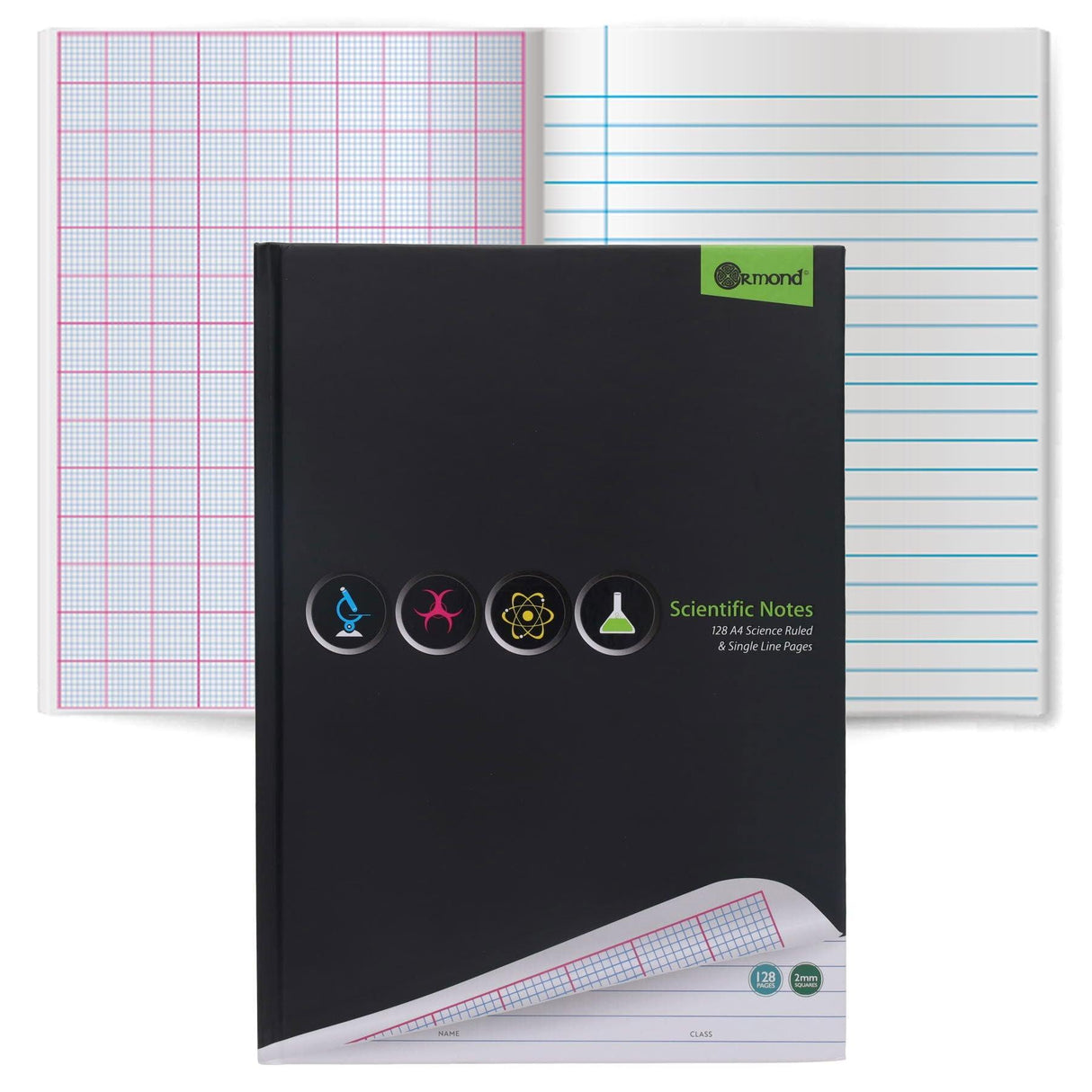 Ormond - Science Book - A4 - Hardback - 128 page by Ormond on Schoolbooks.ie