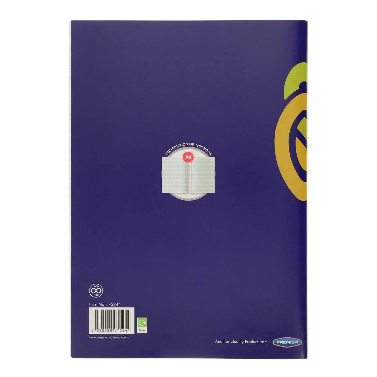 Ormond - A4 120pg Soft Cover Manuscript Book by Ormond on Schoolbooks.ie