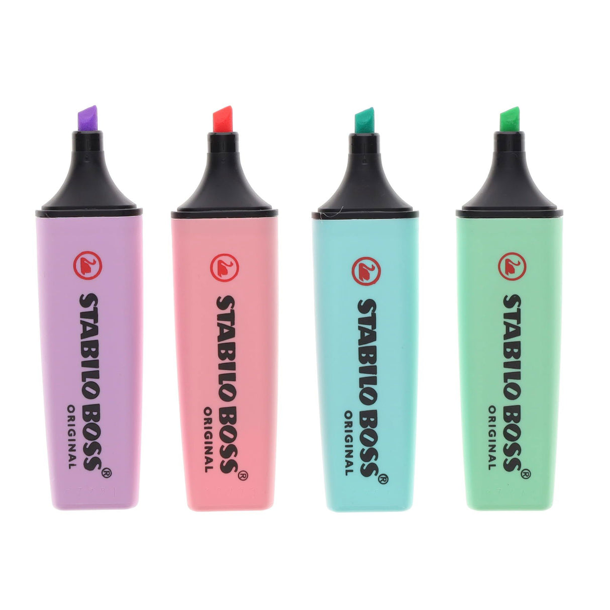 ■ Stabilo - Boss Original - Highlighters - Assorted Colours - Pastel - Pack of 4 by Stabilo on Schoolbooks.ie
