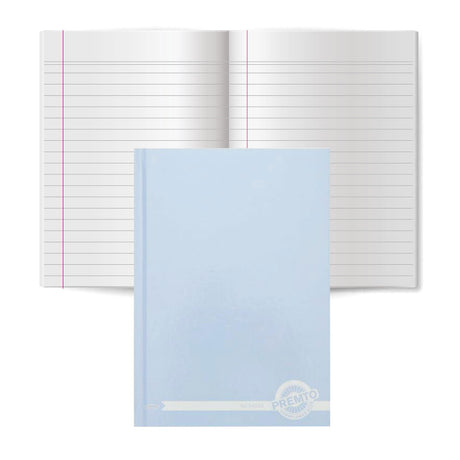 Premto - Pastel A5 160 Page Hardcover Notebook - Cornflower Blue by Premto on Schoolbooks.ie