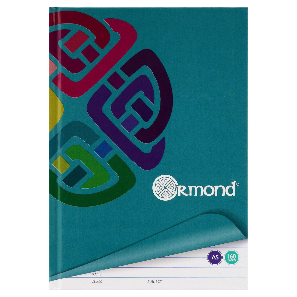 Ormond - A5 Hardcover Notebook - 160 Page by Ormond on Schoolbooks.ie