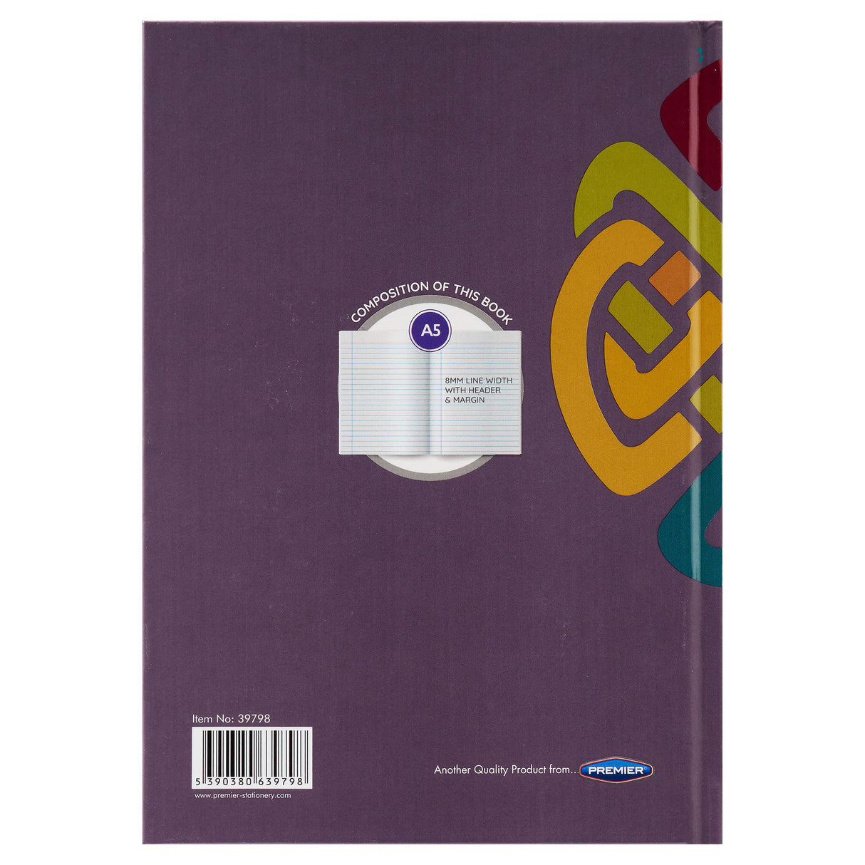 Ormond - A5 Hardcover Notebook - 160 Page by Ormond on Schoolbooks.ie